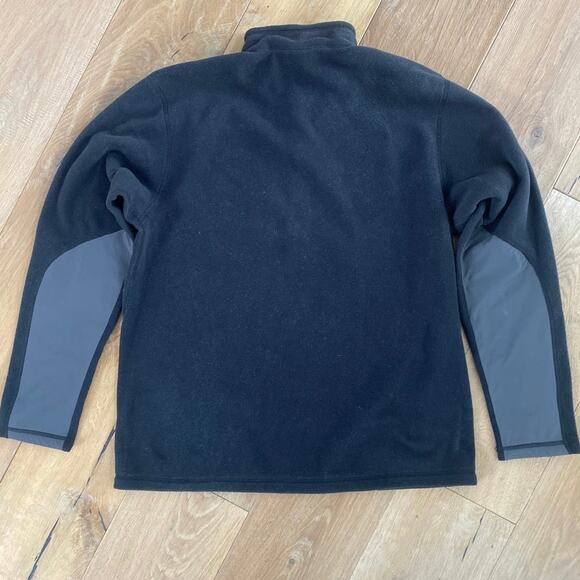 Men’s The North Face Black Fleece Quarter Zip Large - Picture 6 of 7